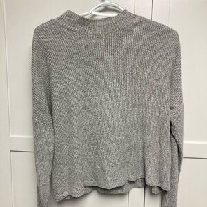 Grey turtleneck